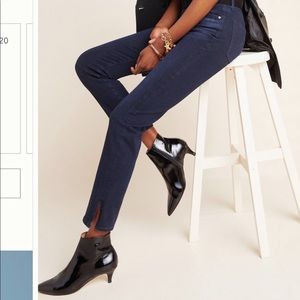 AG The Stevie High-Rise Ankle Jeans